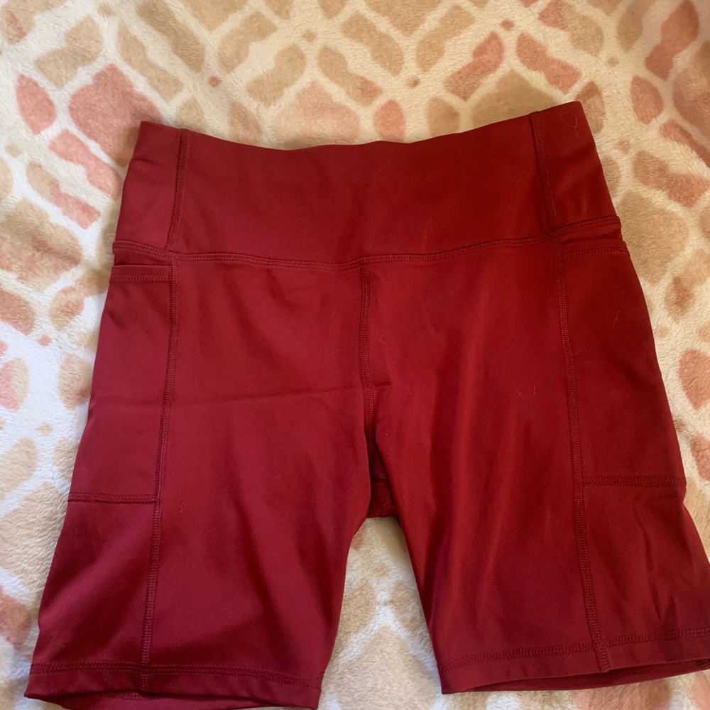 Women's Red Shorts